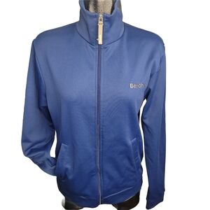 Bench Women's Blue Full Zip Activewear Jacket M